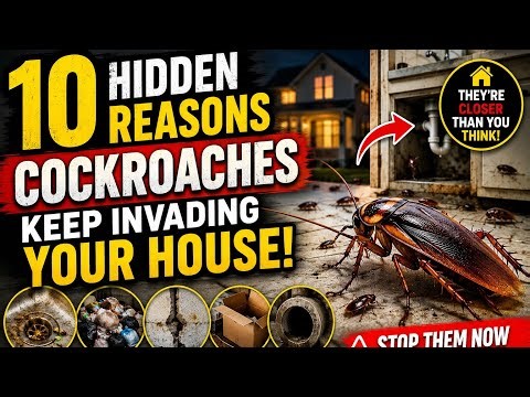 10 Hidden Reasons Cockroaches Keep Invading Your Home (And How to Stop Them Fast)