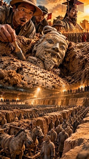 The Army Buried Under the Earth 😱