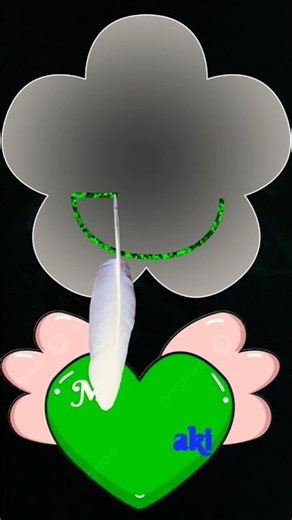 How to Draw Letter S with Magic Feather #shorts_video #art_drawing #youtube_shorts