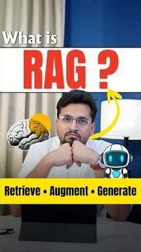 What is RAG in AI | RAG Explained with Examples | RAG Tutorial for Beginners #ai #aivideos