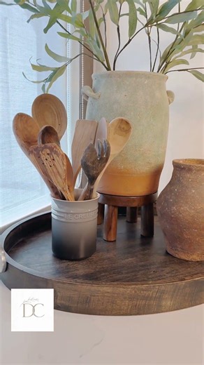 “Create a Cozy Kitchen Corner✨Simple Styling Ideas That Feel So Calm”