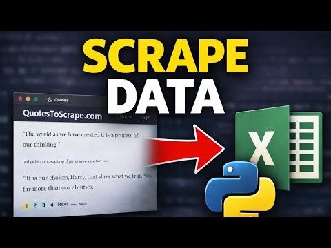 Scrape Any Website to Excel Using Python (Beginner)