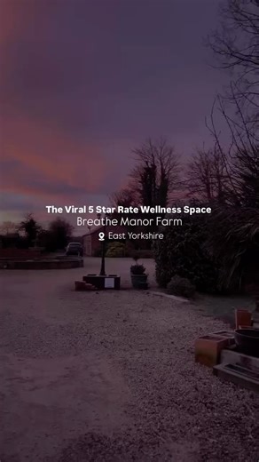 Breathe on Instagram: "📍DN14 8BT, Breathe Manor Farm, Rawcliffe, Goole. The ultimate private performance & recovery space. #breathemanorfarm #wellness #icebath #contrasttherapy #goole #sauna #wellnessjourney #breathe #redlighttherapy #recovery"