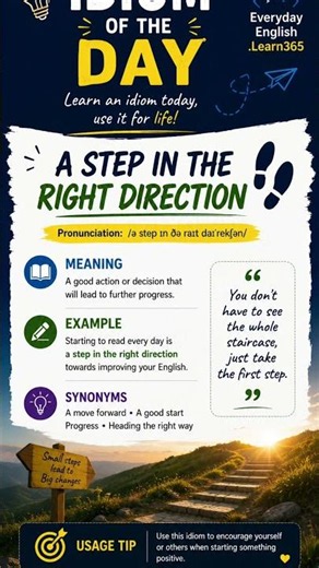 Challenge: Write your own sentence using this idiom in the comments!📚 Follow EverydayEnglish #eng