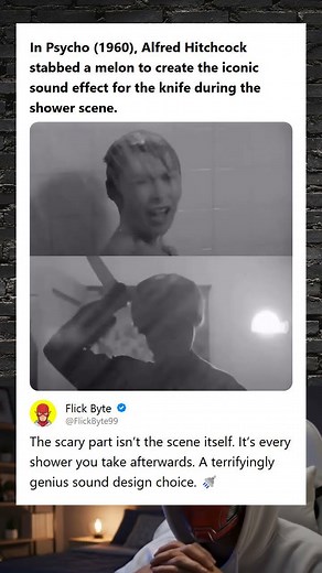 Psycho 1960 Shower Scene Sound Effect How Hitchcock Stabbed a Melon