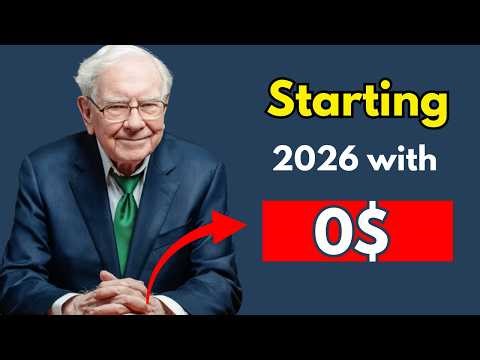 Warren Buffett: If I Started 2026 With $0, Here's My Exact Plan