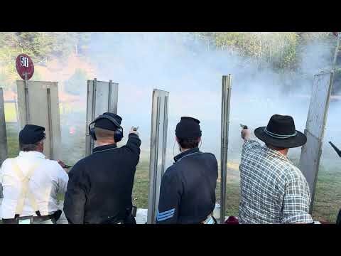 6-shot Civil War revolver shooting match | N-SSA competition