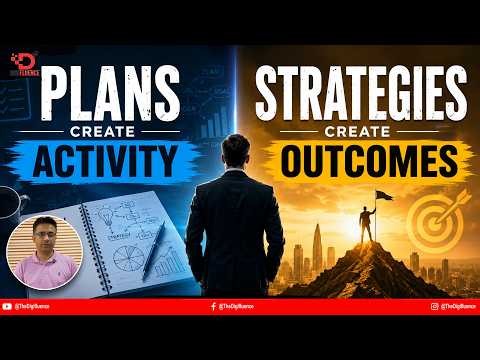 Plan vs Strategy: Why Businesses Lose | Plan and Strategy Are NOT the Same
