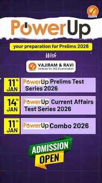 Power Up Your UPSC Prelims Preparation | Vajiram & Ravi Test Series