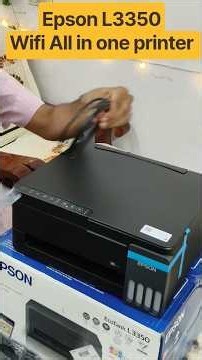Epson L3350 wifi printer unboxing #epsonl3350 #unboxing #L3350epson #shopsyloot