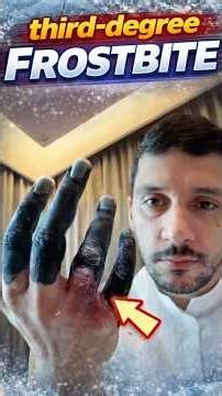 MOUNTAINEERING THIRD DEGREE FROSTBITE