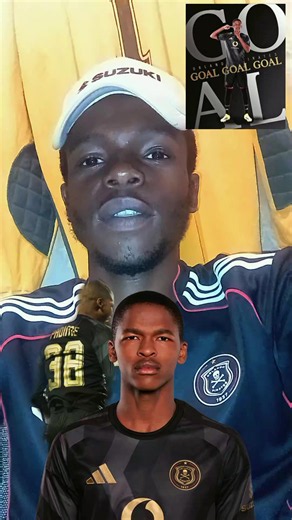 Mphoh Padime Scores First Goal for Orlando Pirates! ☠️🔥