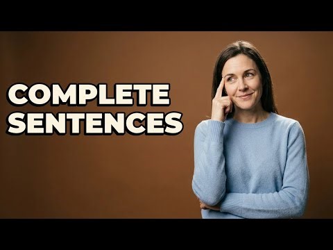 What Makes A Sentence Able To Stand Alone?