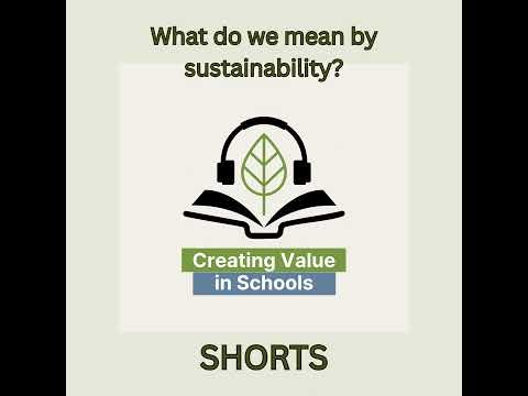 What do we mean when we talk about sustainability?
