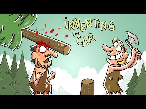 Cavemen Inventing the First Car | Cartoon Box 502 | Hilarious Cartoons