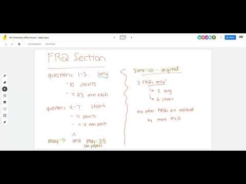 AP Chemistry Office Hours 4/16