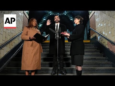 Zohran Mamdani sworn in as New York City mayor at historic subway station
