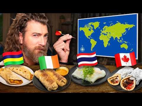 International Wrap Taste Test