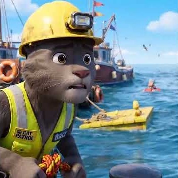 Cat Patrol: The Rescue Cats 🐱 Episode 1 – The Drifting Dock | Duckling Rescue for Kids