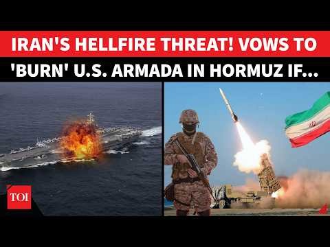 Iran Readies 'SHOCK TACTICS' To Set US Warships 'Ablaze' In Hormuz Showdown, Warns Trump Against...