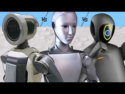 Boston Dynamics CES 2026 Atlas 2.0 vs Unitree H2 vs Q1 (AI NEWS)