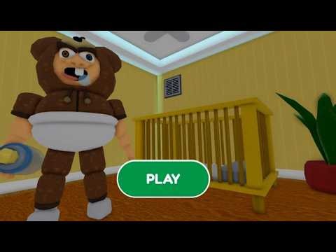 Escape Baby Teddy's Daycare 🍼 OBBY roblox Gameplay Walkthrough No Death 4K