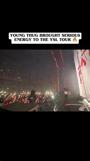 YOUNG THUG BROUGHT SERIOUS ENERGY TO THE YSL TOUR 🔥 #ysl