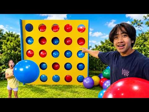 Ryan's Ultimate Giant Connect 4 Competition!