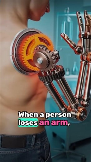 How Science Rebuilds a Human Arm After an Accident 🤯 #scienceandtechnology