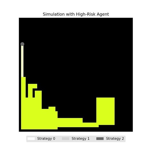 Simulating Agent Territorial Battle (3)