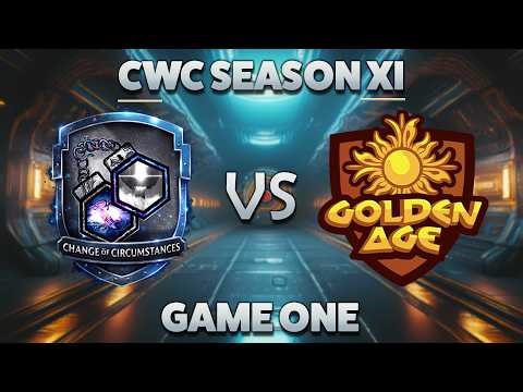 🔴 Civ6 | CWC Season XI | Change of Circumstance vs Golden Age | Game 1