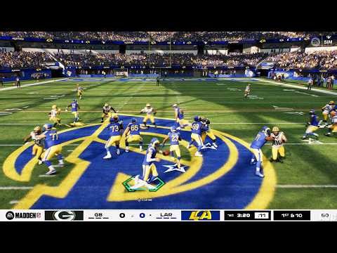 Madden NFL 27 - Green Bay Packers vs Los Angeles Rams - Gameplay (PS5 UHD) [4K60FPS]