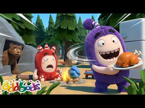 Fuse's Camping Trip RUINED by Jeff! 🏕️😩 | Oddbods Full Episode | Funny Cartoons for Kids