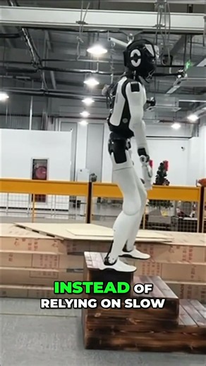 Agibot A3 Ultra Robot Jumps and Lands with Amazing Balance!
