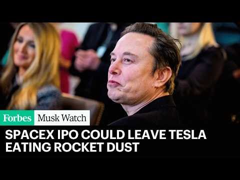 Why A SpaceX IPO Could Leave Tesla Eating Rocket Dust