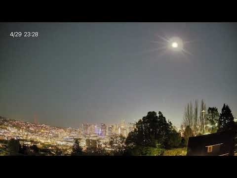 Seattle Skyline Timelapse | Bhy Kracke Views — Seattle | April 29-30, 2026