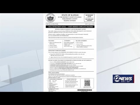 Don’t fall for it: Fake traffic violation texts circulating in Kansas