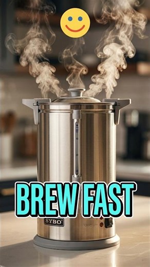 Brew Hot Coffee FAST! Coffee Urn Quick & Easy Demo