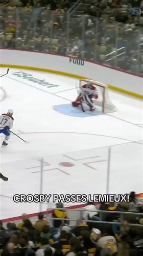 The moment Sidney Crosby recorded his 1,724th NHL point, passing Mario Lemieux for the most in Pittsburgh Penguins history! | TSN