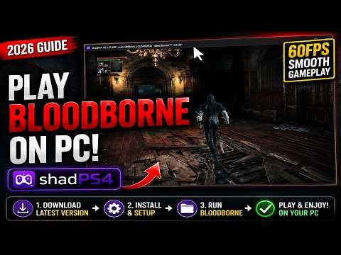 Easy Way to Install ShadPS4 and Play Bloodborne on PC