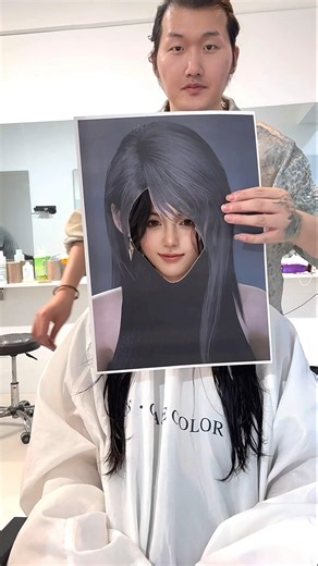 Smooth Hair Wig Try_On😍👌|Real or Fake ❓ #nicewigg #hairwig #hairstyles #fashion #fashion4 #hair #1m