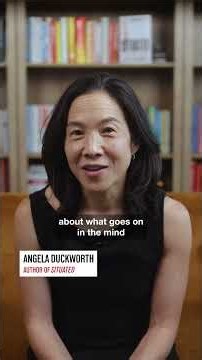 Angela Duckworth on How to Get Situated