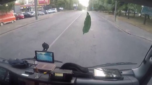 Ukrainian rescuers pulled a girl who had become trapped inside a Nova Poshta parcel locker.