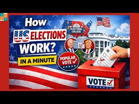 How US Elections Work (Simple Explanation) 🇺🇸
