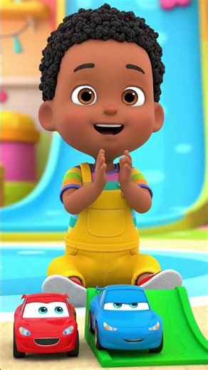 Up Up Spring Car 🚗✨ | Jumping Car for Kids | Fun Learning Video #shorts