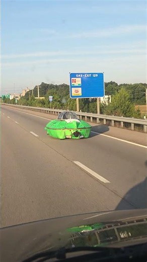 UFO Spotted on the Highway || ViralHog