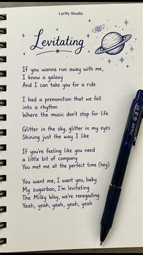 Dua Lipa – Levitating ✨ | Lyrics | #Shorts