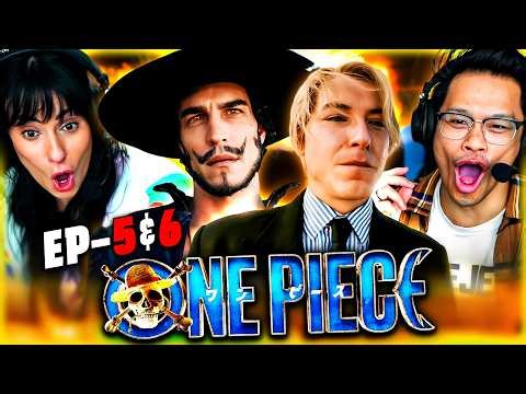 ONE PIECE (LIVE ACTION) EPISODES 5 & 6 REACTION – ZORO VS MIHAWK WAS INSANE!! – REVIEW
