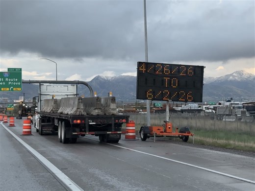 UDOT updates ramp closures on I-215, I-80 - KSLTV.com