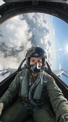 Fighter Jet Cockpit View Flying ABOVE THE CLOUDS | 4K Pilot POV